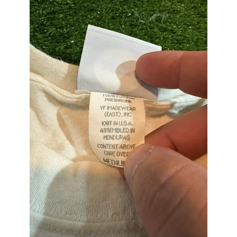 Vintage Final Four shirt mens small white Y2K short sleeve north carolina 23 - Picture 3 of 10